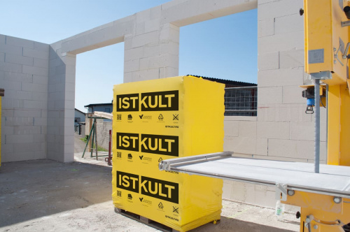 Газобетонные блоки Istkult Егорьевск D500 625х100х200 перегородочные